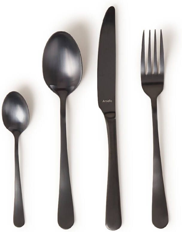 Amefa Vintage Bestekset 24 delig 6 persoons Zwart