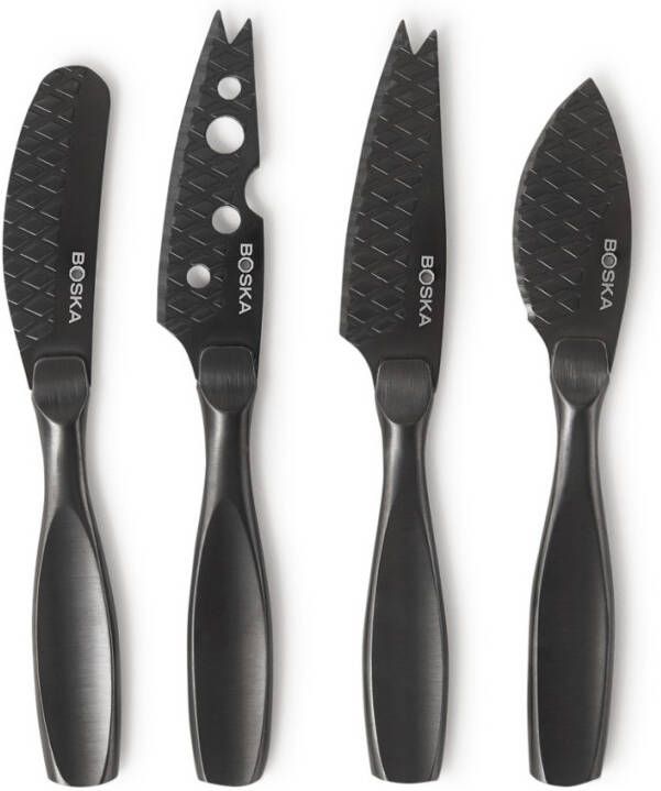 Boska Kaasmessenset Mini Monaco+ Zwart 4 Kaasmessen Zwart