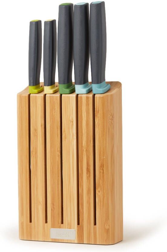 Joseph Messenset Elevate Bamboe/rvs Zwart 6 delig