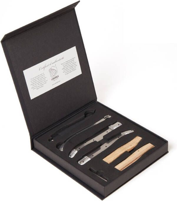 Maak je eigen Laguiole zakmes 9, 5 cm giftset