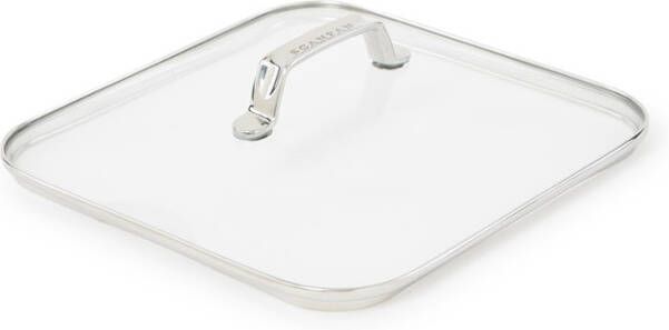 Scanpan Techniq Glazen Deksel 28x28 Cm