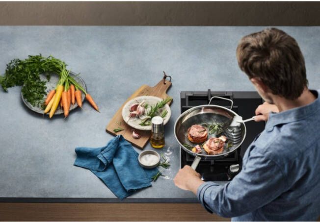 WMF Koekenpan Profi Resist Koekenpan met PTFE antiaanbaklaag(1 delig )