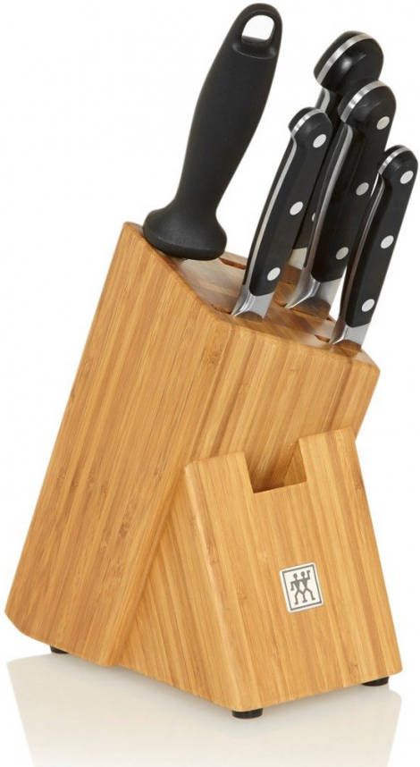 Zwilling J.A. Henckels Zwilling Pro messenblok met messenset 6-delig