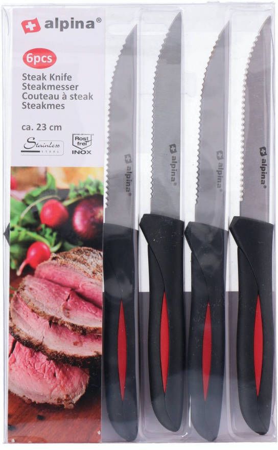 Alpina Steakmessen 22.8 Cm 6 Stuks
