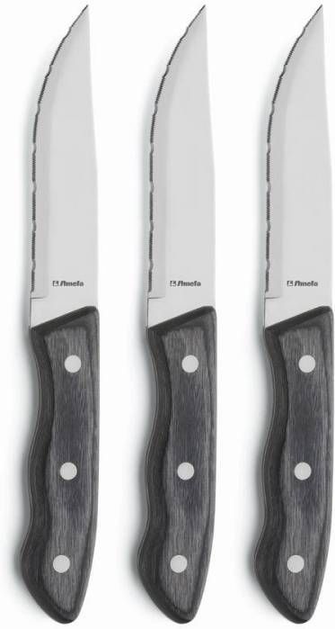 Amefa Hercule Xl Steakmessen Set Van 3
