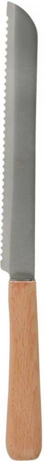 Excellent Houseware Keukengerei Broodmes Rvs Steel En Houten Handvat 35 Cm Broodmessen
