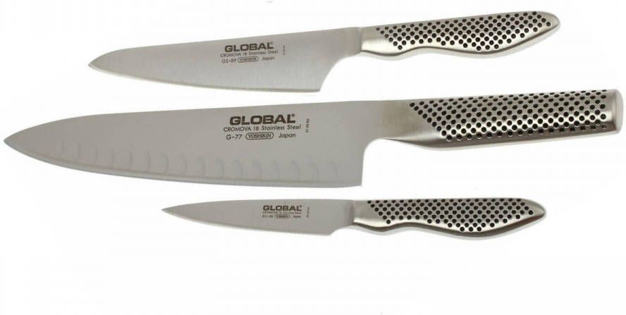 Global Messenset(Koksmes & Officemessen)G 773889 3 delig