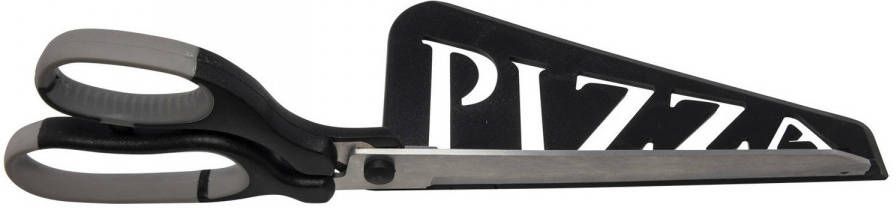 CHI Pizzaschaar/schep Zwart 30 Cm Pizzasnijders