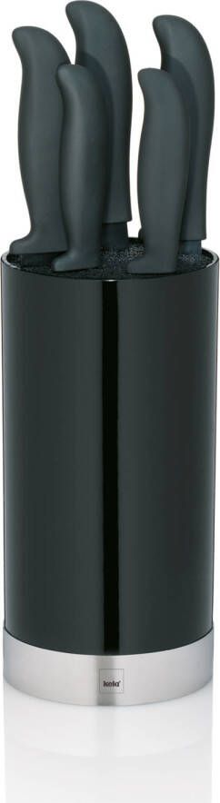 Kela Universeel Messenblok 5 delig, Zwart - Acida