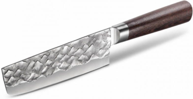 BARE Cookware Nakiri Lemmet Lengte 160 Mm Materiaal Duits X50crmov15 Staal