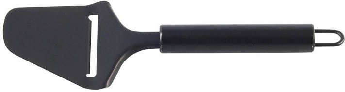 Merkloos Kaasschaaf Zwart 21 Cm Rvs Kaasschaven