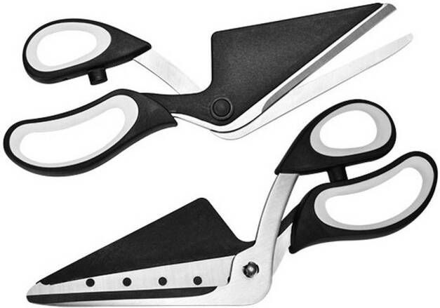 Merkloos Rvs Pizzasnijder/Pizzaschaar 27 Cm Pizzasnijders