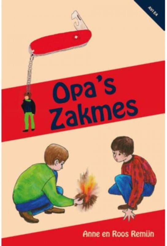 Opa's zakmes Anne Remijn en Roos Remijn
