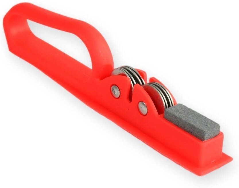 Orange85 Messenslijper Plastic En Ijzer Rood