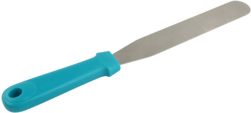 Orange85 Paletmes Taart Roestvrij Staal Blauw 1, 7 X 33, 3 X 3, 3 Cm Platte Spatel Vaatwasserbestendig Kookgerei