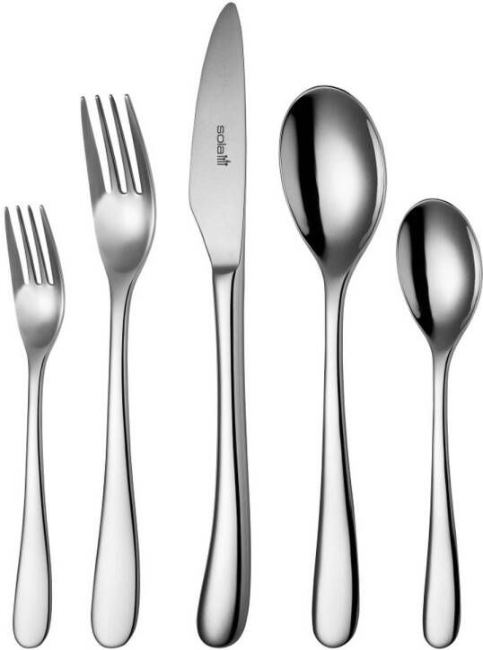 Sola Oase Bestekset 12 Persoons 100 Delig Zilverwit Edelstaal 18/10 Hoogwaardig Rvs