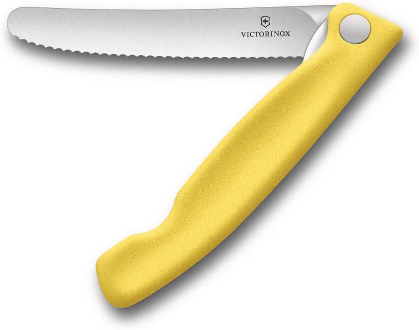 Victorinox Swiss Classic Tomatenmes Inklapbaar 11cm Kartel Geel