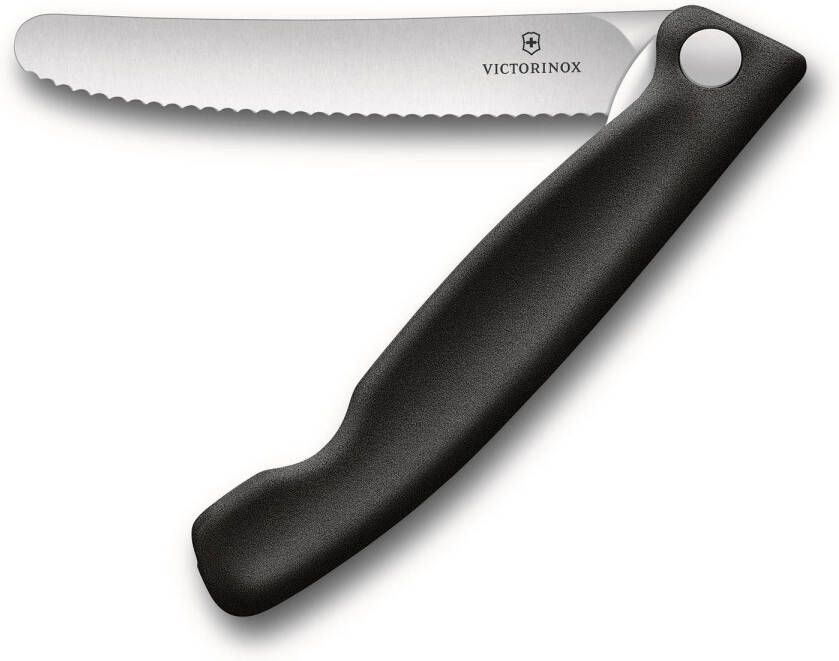 Victorinox Swiss Classic Tomatenmes Inklapbaar 11cm Kartel Zwart