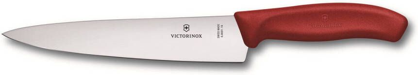 Victorinox Swiss Classic Trancheermes 19cm Rvs/fibrox Rood