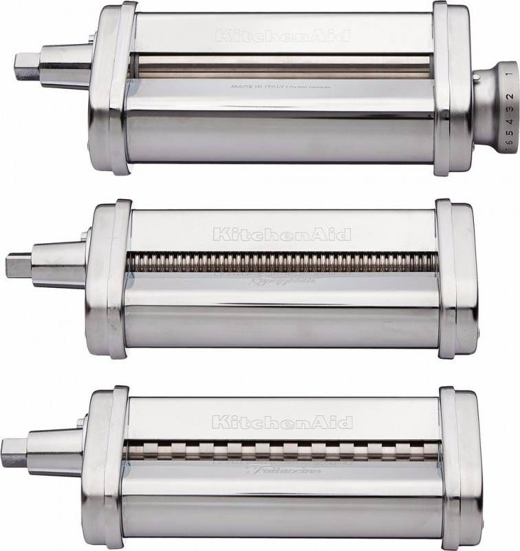 Kitchenaid 5ksmpra Pasta Roller En Snijder Set 3 Delig Meswebshop Nl