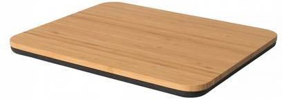 BergHOFF Snijplank tweezijdig Bamboe/Rubber Ron serie