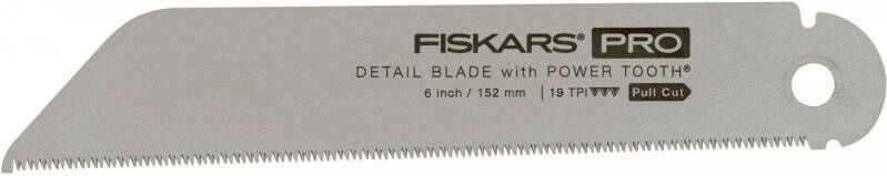 Fiskars 1062942 Pro Power Tooth Trekzaagblad 19 TPI 15 Cm
