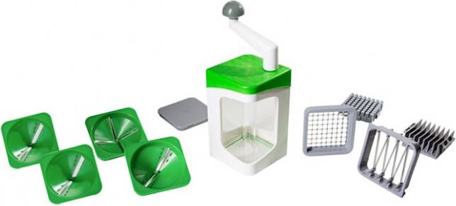 Genius 13 delige set Nicer Dicer Julietti Groen