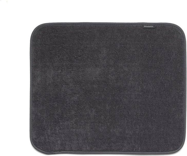 Brabantia Sink Side Afdruipmat Microvezel 47 X 40 Cm Dark Grey
