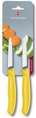 Victorinox Groenteschilmesje Glad Geel 2 Stuks Op Kaart