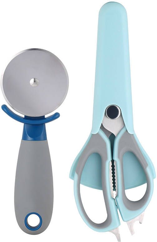 Bergner Pizzasnijder en Keukenschaar