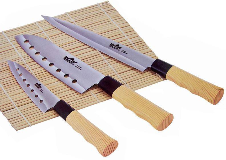 sBs Messenset Nara (3 delig) in houten kist