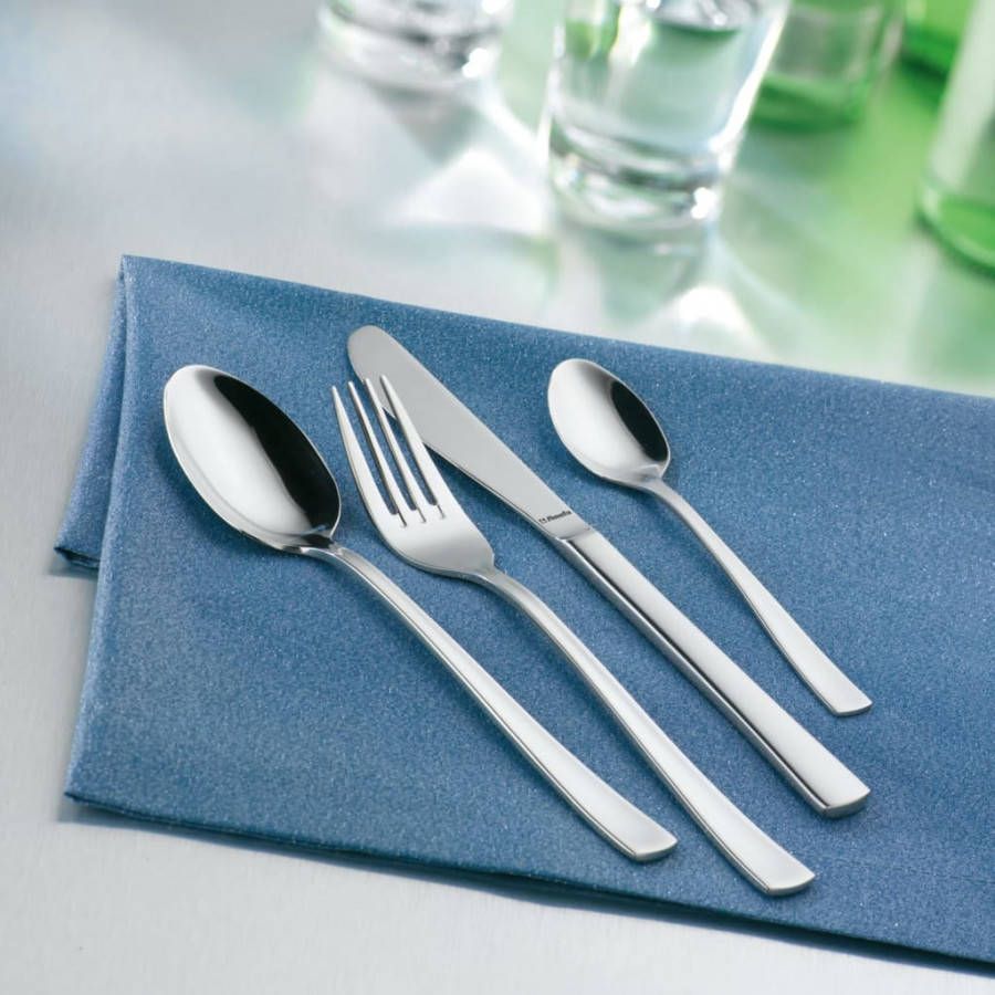 Amefa 24 delige Bestekset Atlantic hoogglans zilverkleurig