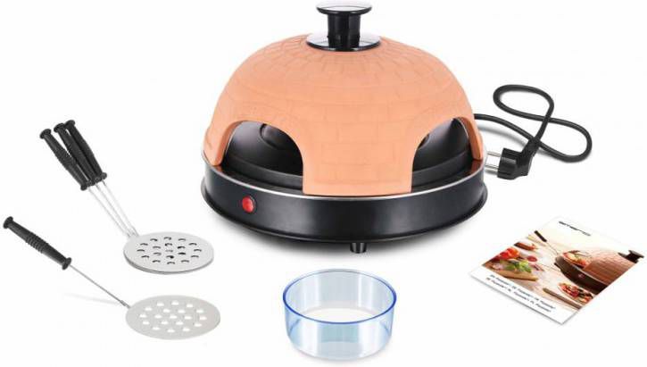 Emerio Pizzarette voor 4 personen 900 W PO 115985