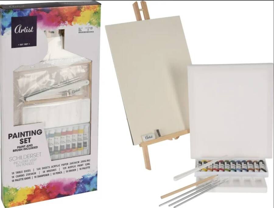 Huismerk Premium Schilderset Met Ezel 35 Delig