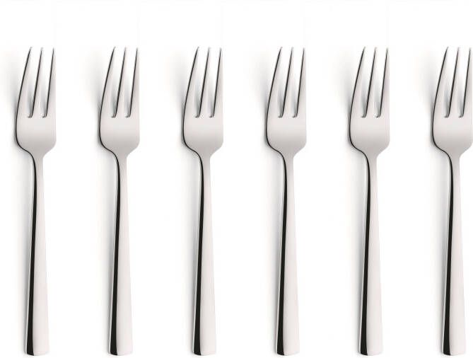 Amefa 6 delige Gebaksvorkjesset Moderno